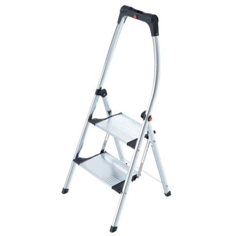 LivingStep Comfort plus 2 Stufen Klapptritt mit Soft-Grip Sohle HAILO 4302-301 (4007126430274)