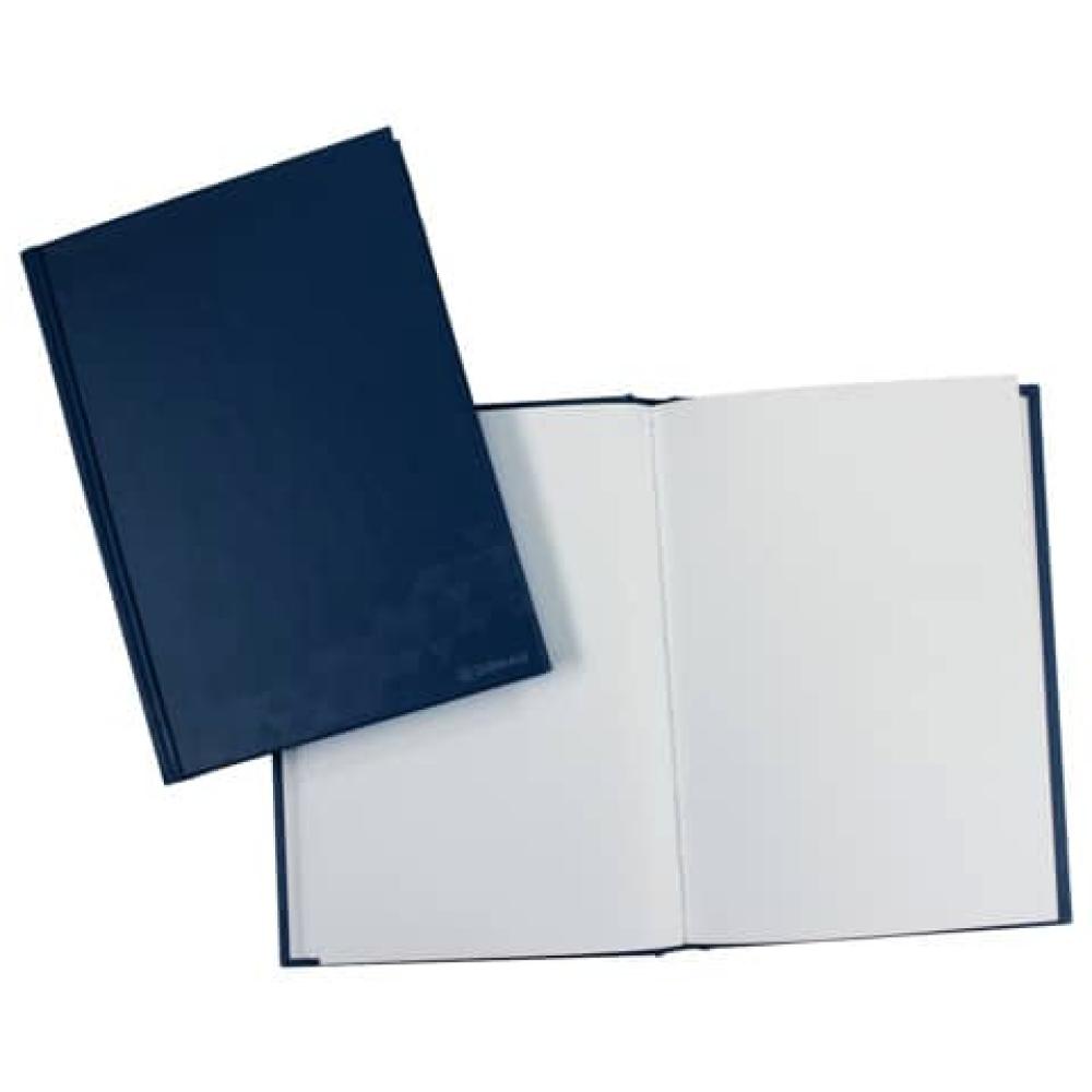 Geschäftsbuch A6, 96 Blatt 70g qm blanko blau Donau 1340007-10 (9004546484929)