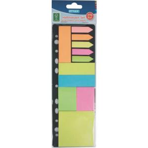Haftnotizblock Set 11 Größen a 25 Blatt sortiert STYLEX 31297 (4044186312973)