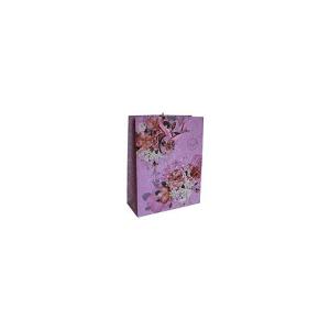 Geschenktragetasche Blume 26x33x11 cm rosa 41431 (9004546414315)