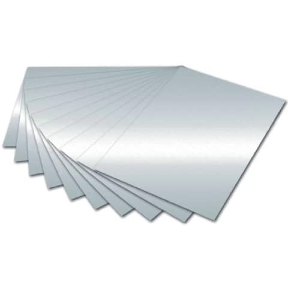 Fotokarton 50x70 cm silber glänzend FOLIA 6161E (4001868051575)