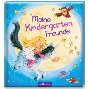 Meine Kindergarten-Freunde Einhorn 64 illustrierte Seiten mit Gitter-Effekt 20x21,5 cm ARS EDITION 11305 (4014489113058)
