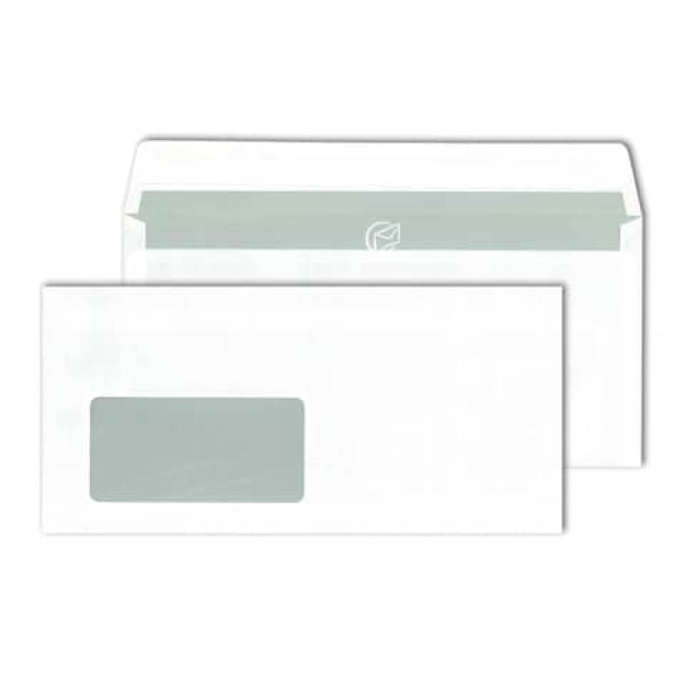 Briefhülle C5 6, weiß haftklebend Innendruck 80 g qm 500 Stück MAILMEDIA 30005367 207410 (4011839771241)