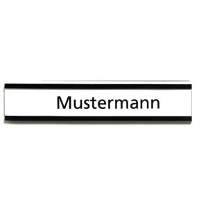 Magnetschild mit C-Profil 75x20 mm 10 Stück braun FRANKEN C163 (4016946000789)