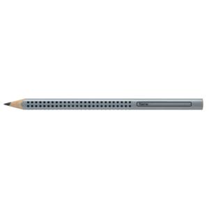 Bleistift Jumbo Grip B silber FABER CASTELL 111900 (4005401119005)
