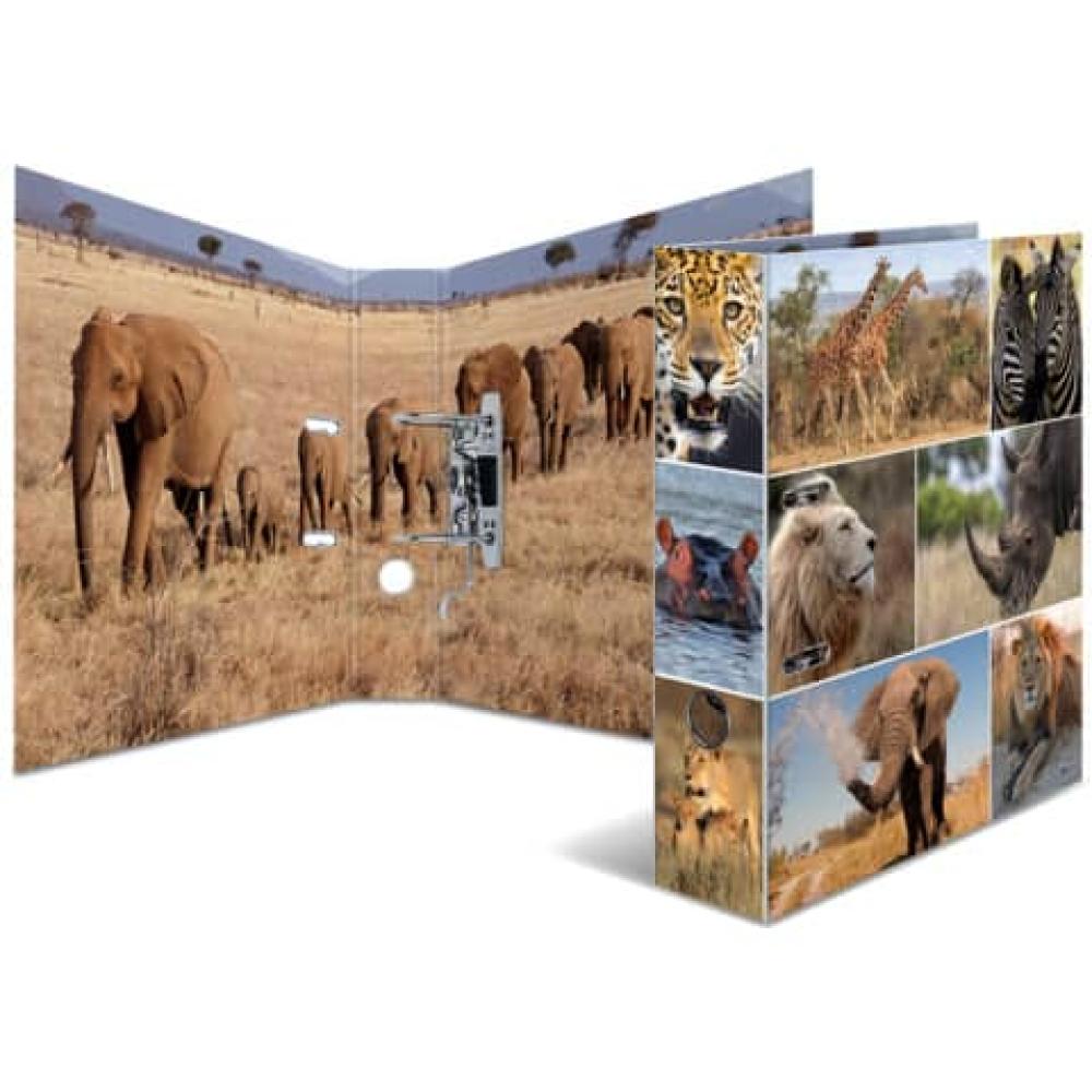 Motivordner Tiere Afrika A4, 70 mm HERMA 7168 (4008705071680)