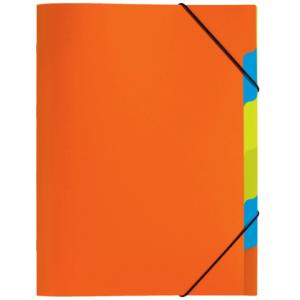 Ordnungsmappe Funky School A4, 5 Fächer PP orange PAGNA 41803-09 (4009212041746)