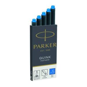 Tintenpatrone Quink königsblau 5 Patronen PARKER 1950383 (5011247020350)