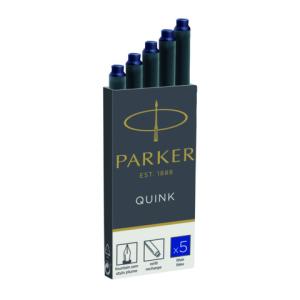 Tintenpatrone Quink blau 5 Patronen PARKER 1950384 (3501179503844)