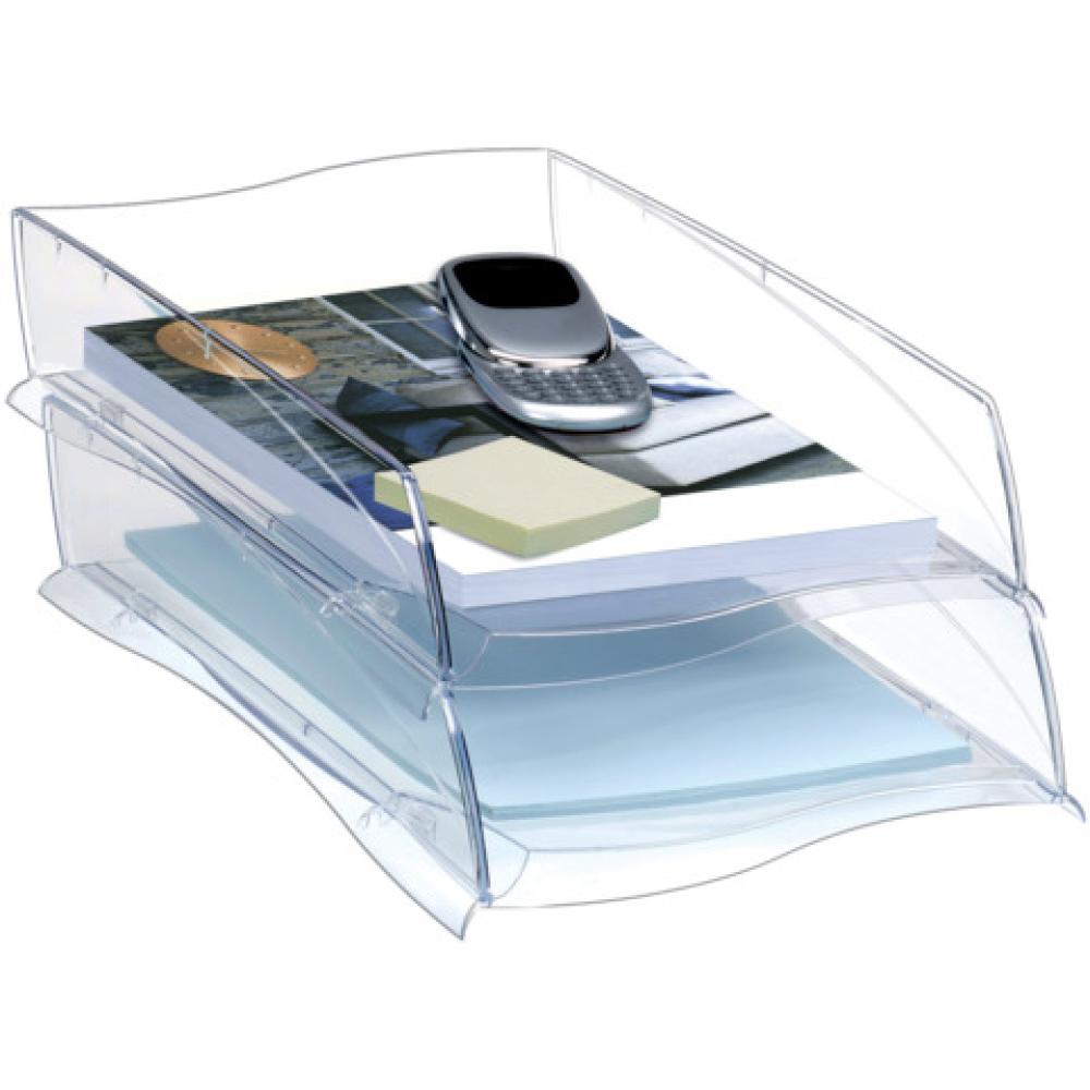 Briefkorb Ellypse A4 C4, glasklar 1003000111 (3462153001100)