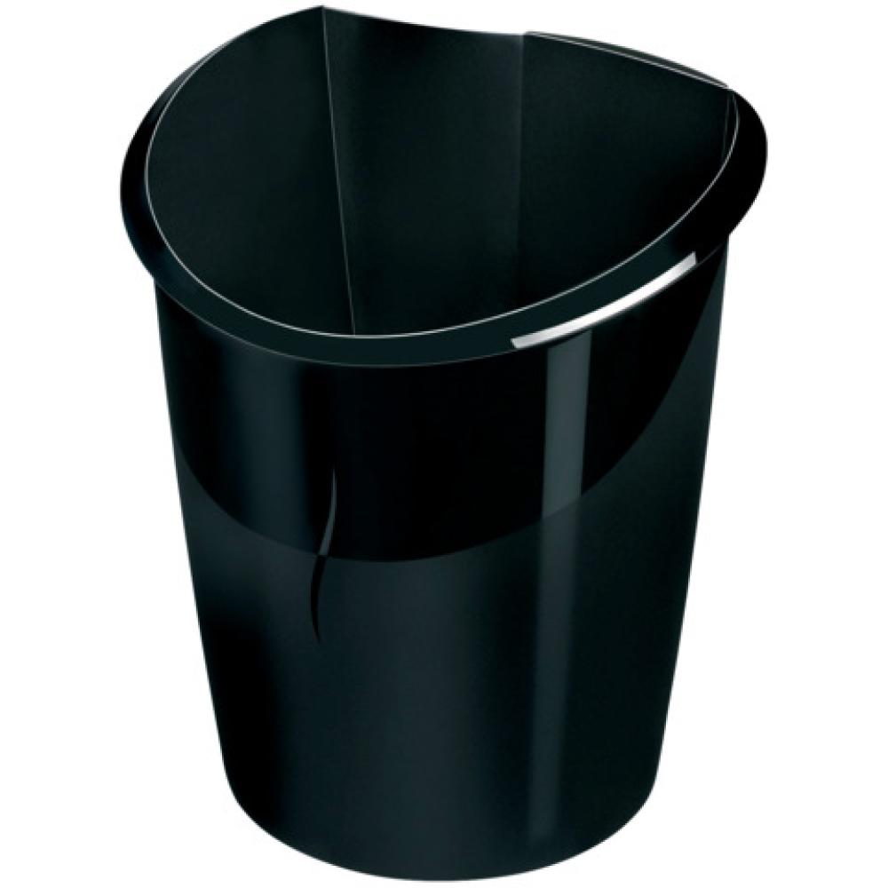 Papierkorb Ellypse schwarz 15 Liter 1003200161 (3462153201609)