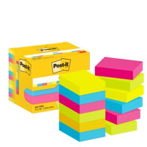 Haftnotizen Active Collection 38x51 mm 12x 100 Blatt POST-IT 653-TFEN (4064035065898)