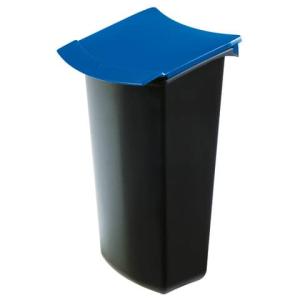 Abfall-Einsatz für Papierkorb MONDO, schwarz/ blau HAN 1843-14 (4012473184329)