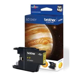 Original Brother Tintenpatrone gelb (LC-1240Y) LC1240Y (4977766694032)