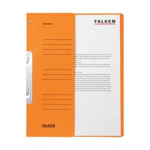 Einhakhefter A4 1 2 Vorderdeckel kfm. Heftung orange Manilakarton 250 g qm Falken 80000755 (4014481506315)