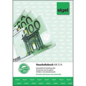 Sigel Haushaltsbuch Formularbuch Ha514 (4004360910289)