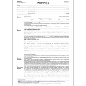 Mietvertrag ehemals Einheitsmietvertrag A4, 4 seitig SIGEL MV464 (4004360915550)