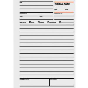 Sigel Telefonnotiz Formularbuch Tn515 (4004360922565)