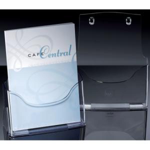 Tisch-Prospekthalter acrylic mit 1 Fach glasklar für A4 SIGEL LH110 (4004360981982)