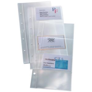 Visitenkarten-Hüllen, einreihig, für 80 Karten sigel VZ350 (4004360980350)