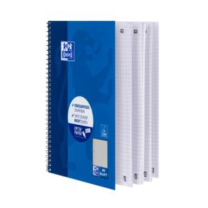 Collegeblock Schule Optik Paper 90 g qm A5, kariert Rand 80Blatt OXFORD 100050393 (4006144582064)