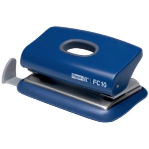 Bürolocher FC10, Kunststoff 10 Blatt blau RAPID 23638502 (7313466385028)