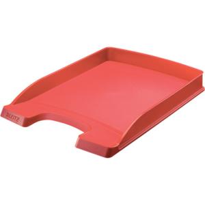 5237 Briefkorb Flach Plus A4, extra flach Polystrol rot Leitz 5237-00-25 (4002432374830)