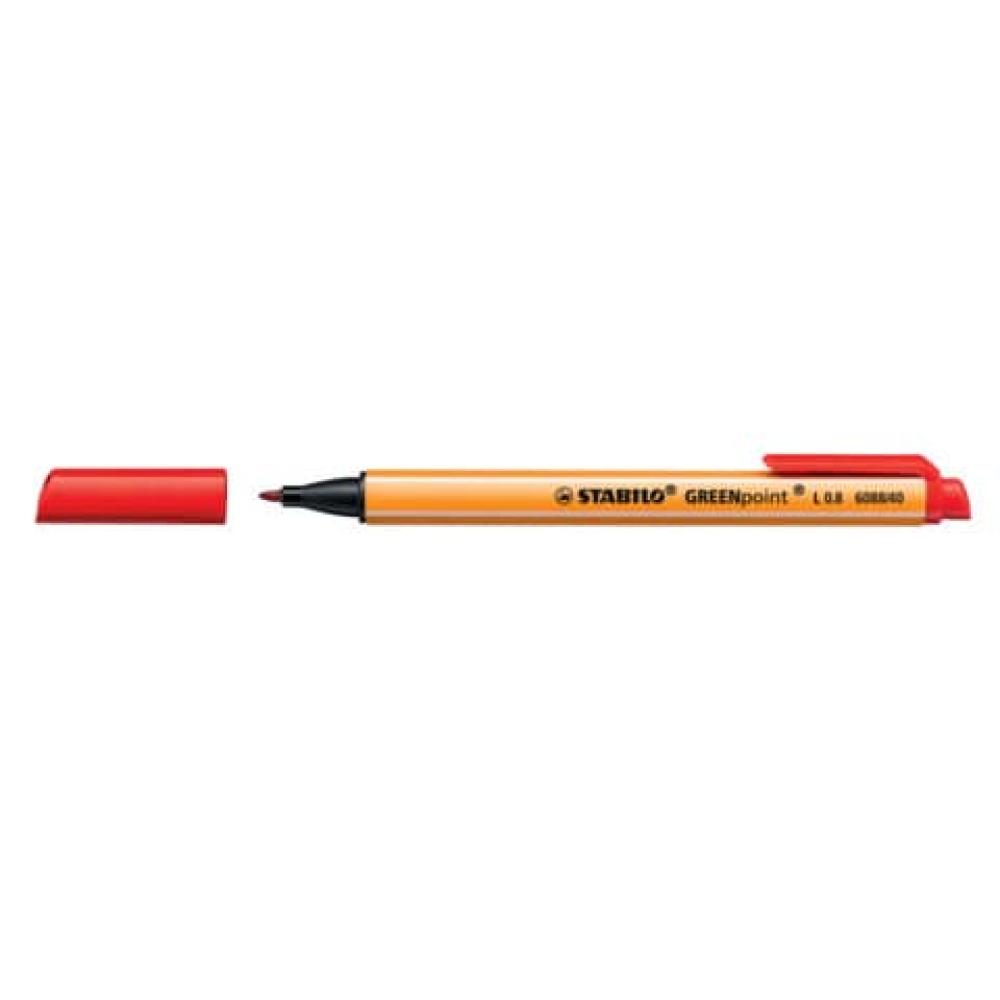 Stabilo Greenpoint Filzstift Rot, 1 St. 6088/40 (4006381399036)