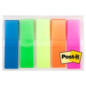 Post-it Mini Haftmarker Farbsortiert 5x 20 Streifen 683HF5 (0051141909943)