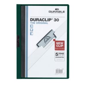 Klemm-Mappe DURACLIP 30 A4, petrol dunkelgrün DURABLE 2200 32 (4005546210391)