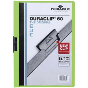 Klemm-Mappe DURACLIP 60 A4, grün DURABLE 2209 05 (4005546210612)