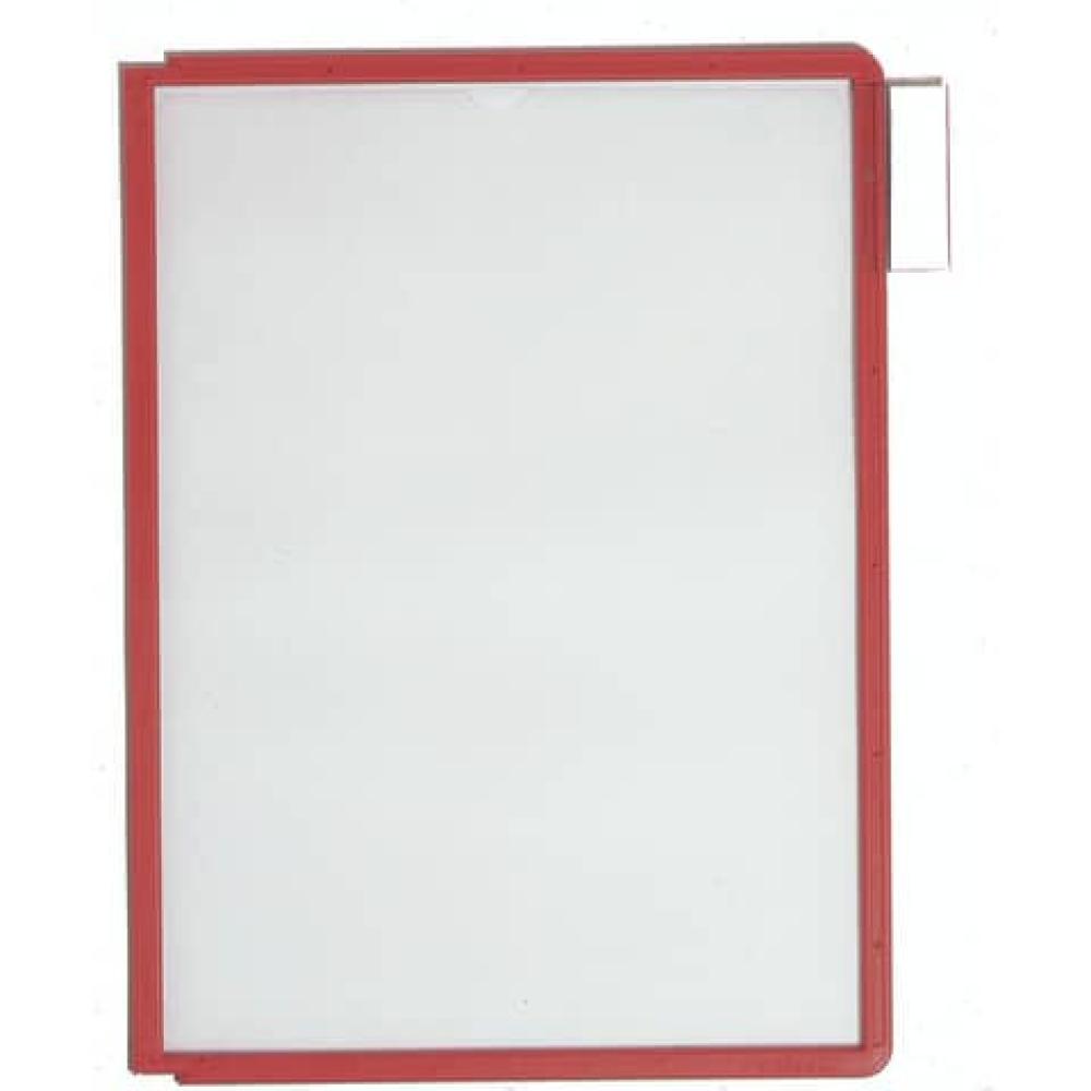 Sichttafel SHERPA PANEL A4, rot DURABLE 5606 03 (4005546521428)