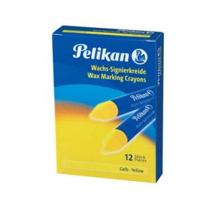 Wachs-Signierkreide 772 12 gelb PELIKAN 400141576 ()