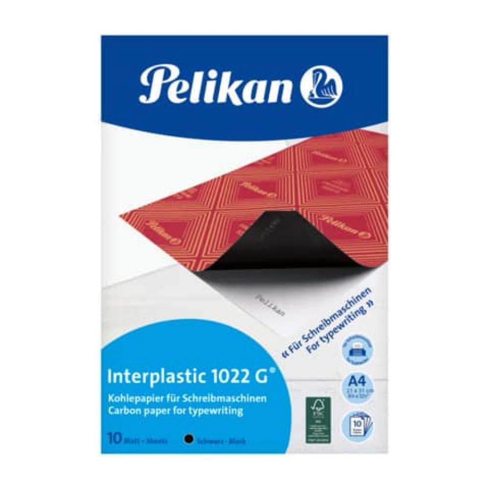 Kohlepapier interplastic 1022 G A4, 10 Blatt PELIKAN 100401560 (4012700401021)