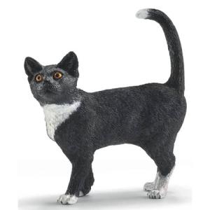Spielzeugfigur Katze stehend Schleich 13770 (4005086137707)