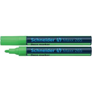 Windowmarker Deco-Marker Maxx 265, 2-3 mm hellgrün SCHNEIDER 126511 (4004675007506)