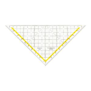 Zeichendreieck TZ-Dreieck Plexiglas ohne Griff 225 mm glasklar ARISTO AR1650/1 (9003182165018)