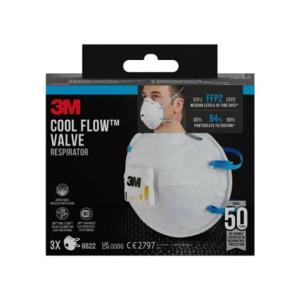 Feinstaubmaske Komfort Pack mit 3 Stück 3M 8822-3 (5902658102059)