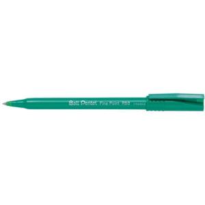 Pentel Ball R50 Tintenroller 0,4 Mm, Schreibfarbe: Grün, 12 St. R50-D (3474370150042)