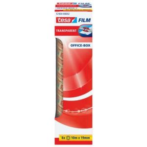 Klebefilm Office Box transparent 19 mmx10 m 8 Rollen TESA 57404-00002-04 (4042448036100)