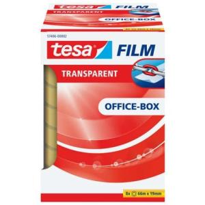 Klebefilm Office Box transparent 19 mmx66 m 8 Rollen TESA 57406-00002-01 (4042448036162)