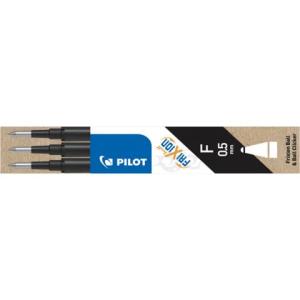 Tintenrollermine FriXion BLS-FR5 0,3 mm schwarz 3er Pack PILOT BLS-FR5-S3-B (4902505422836)
