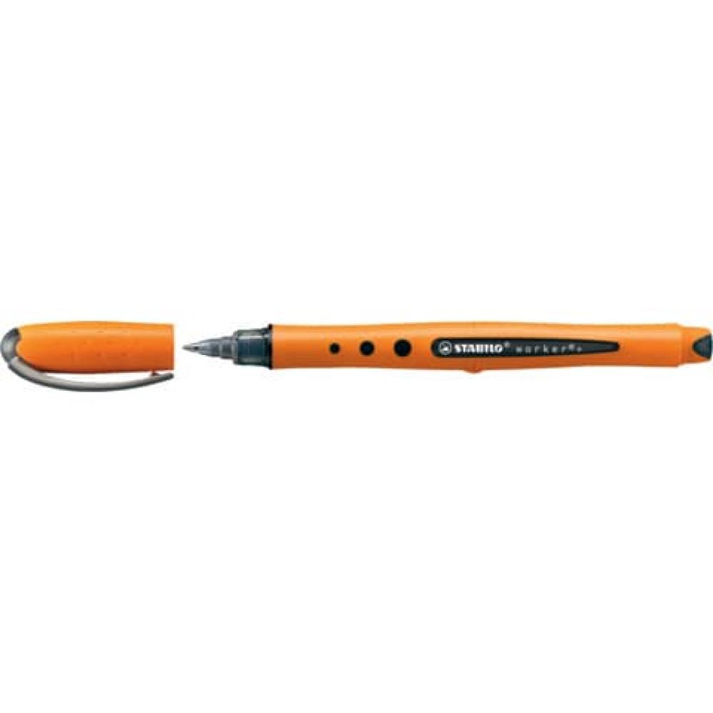 Tintenroller worker+ fein Einzelstift schwarz STABILO 2016/46 (0000042167631)
