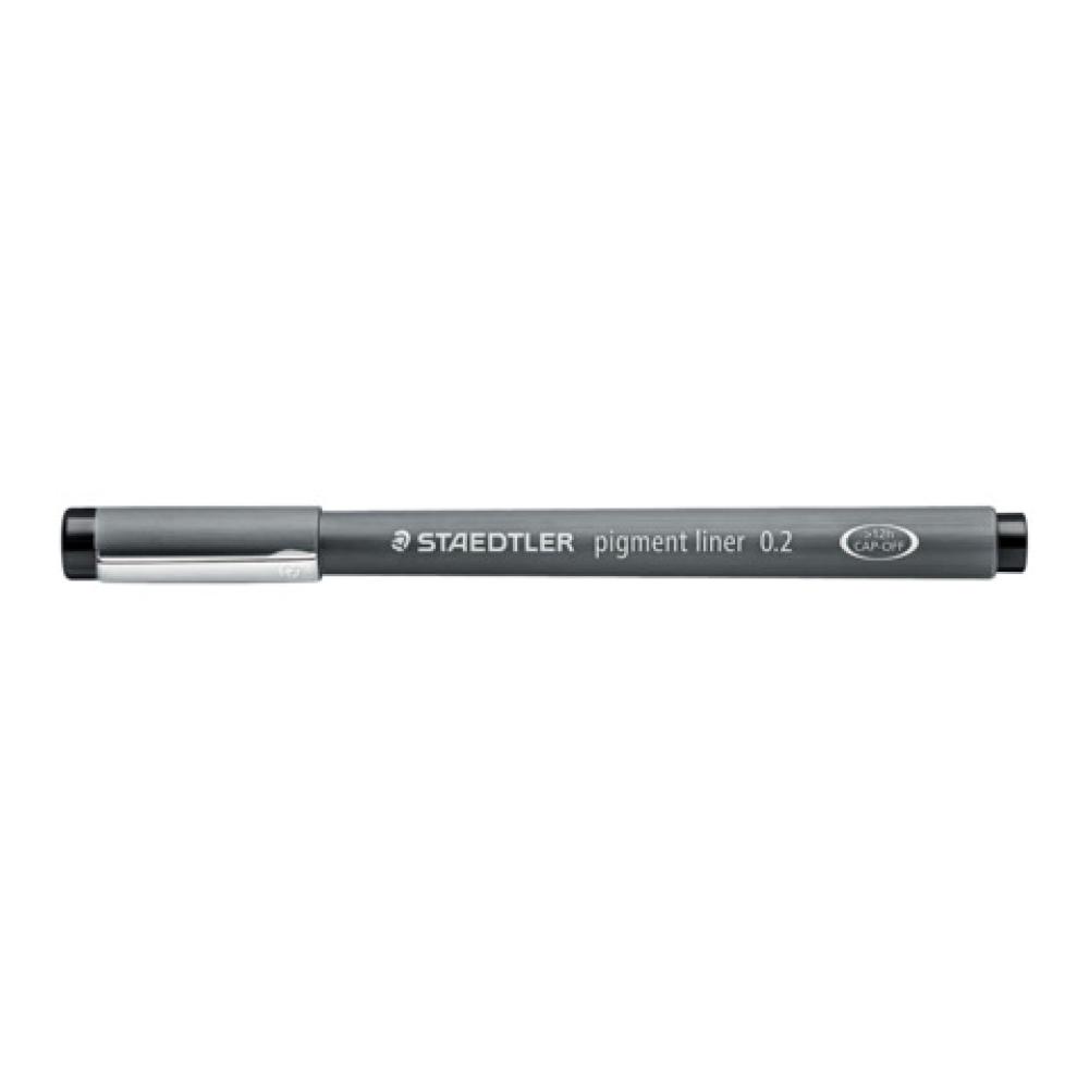 Feinschreiber pigment liner 0,2 mm schwarz STAEDTLER 308 02-9 (4007817327081)