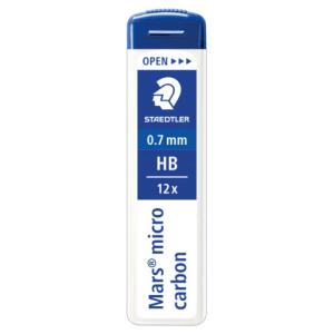 Feinmine Mars micro carbon 250 0,7 mm HB schwarz 12 Minen STAEDTLER 250 07-HB (4007817213889)