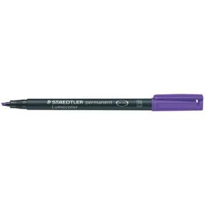 Feinschreiber Universalstift Lumocolor permanent B violett STAEDTLER 314-6 (4007817331781)