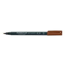 Feinschreiber Universalstift Lumocolor permanent B braun STAEDTLER 314-7 (4007817331804)