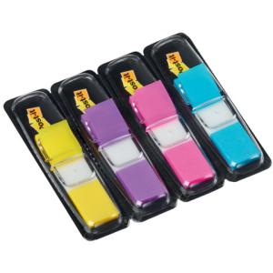 Index Mini Typ 683 11,9x43,2 mm Leuchtfarben 4x35 Streifen POST-IT 683-4AB (0021200508776)