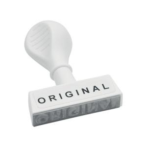 Stempel Text Original Abdruck 45 mm WEDO 193 29 (4003801018669)