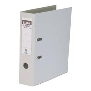 Ordner rado plast PVC PVC A4, 80 mm grau ELBA 100022629 (4002030101555)